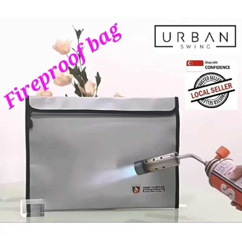 [SG🇸🇬Seller] Fireproof Organiser Bag - Water/Moisture Resistant