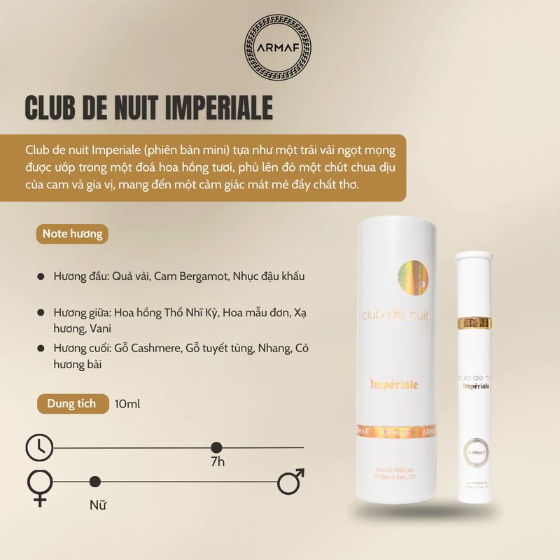 Nước hoa ARMAF 10ML EDP bản tự chọn tất cả các loại [DL] 7