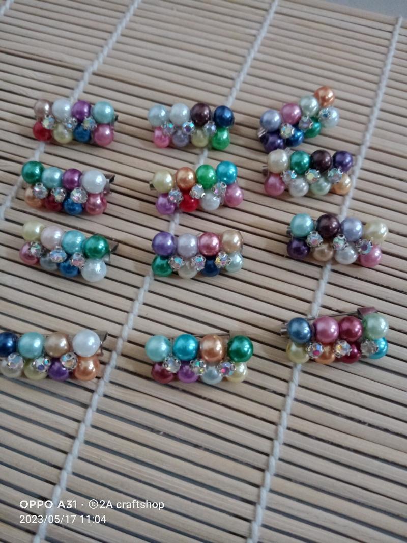 Product Introduction of Bros dagu Bros bahu rainbow mutiara Bros Clips 1