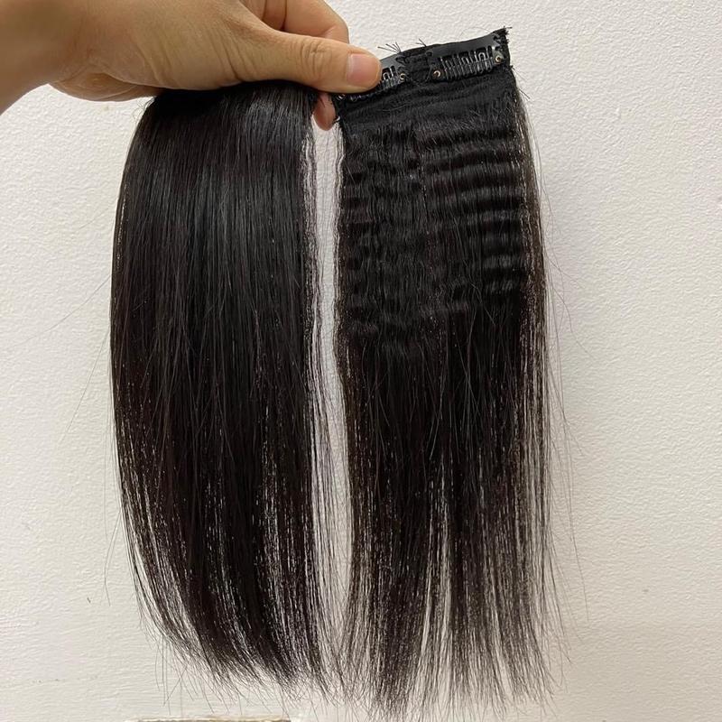 Combo 2 kẹp phồng 30cm dệt thường tóc thậ.t nữ - Tóc Giả Vân Anh