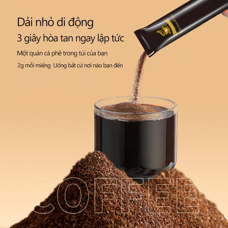 Cà phê đen đặc biệt, 100% Arabica, rang xay thủ công, 10 gói/hộp - Mua 2 tặng 4 - Coffee 7