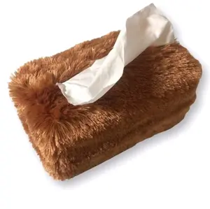 Tempat tisu wadah tissue bulu tissu halus lembut