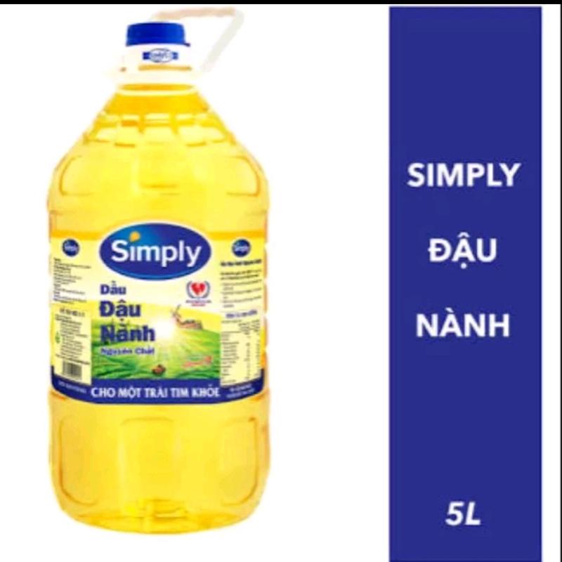 Dầu đậu nành Simly 5L Dầu Ăn