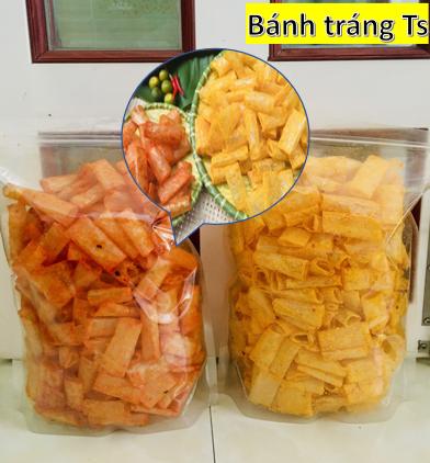 COMBO 2 bịch 500g BÁNH TRÁNG 250g cuộn TÉP HÀNH và 250g cuộn PHÔ MAI Ăn Vặt Ăn Vặt Food