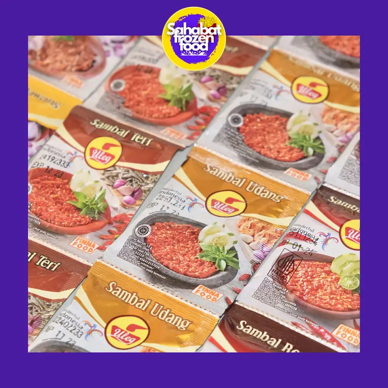 Finna Food - Sambal Uleg Sachet 10pcs Masakan 1