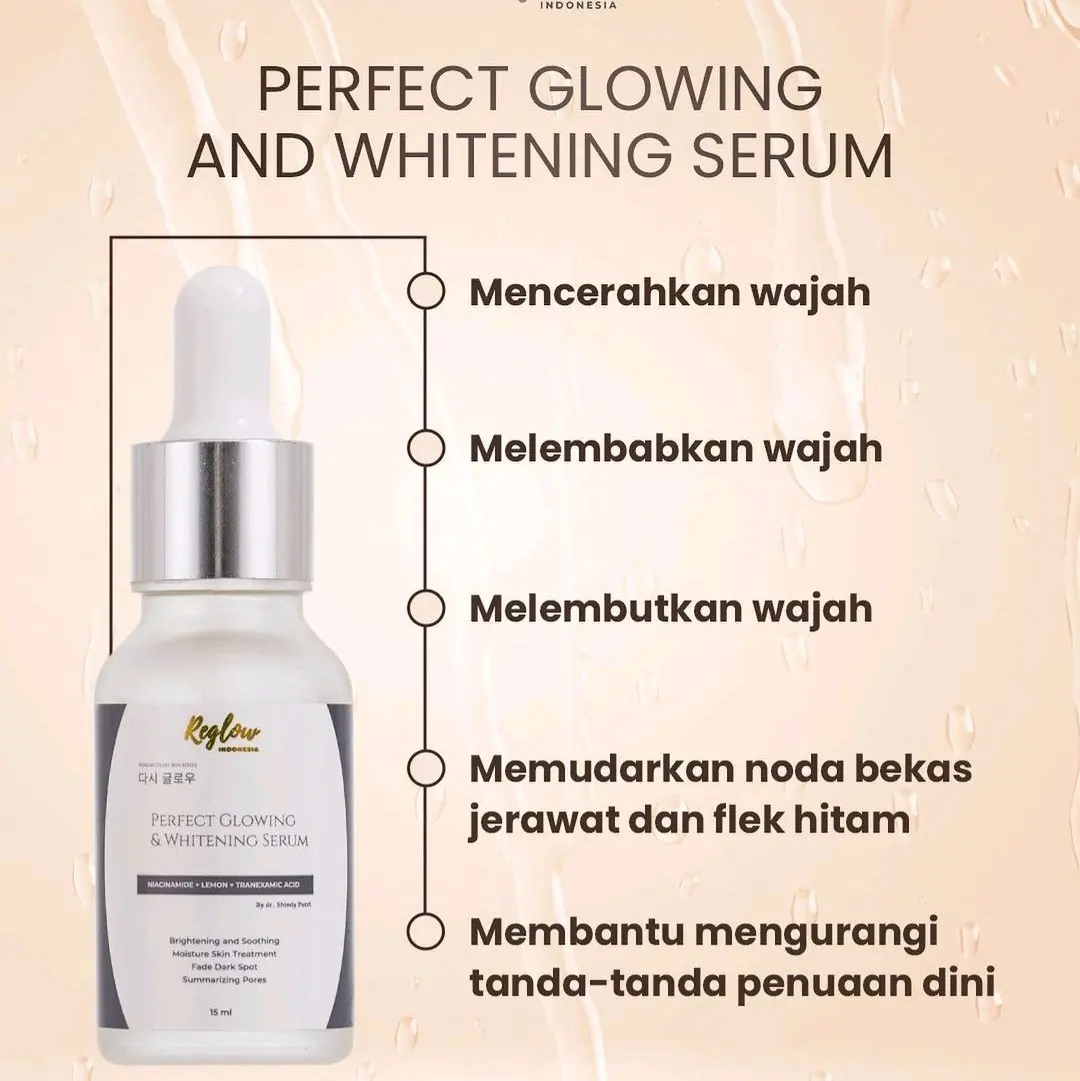 reglow perfect glowing & whitening serum