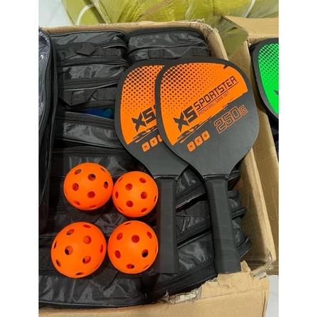[Tặng 4 quả bóng] Bộ 2 Vợt Chơi Bóng Pickleball Siêu Nhẹ Kèm Túi Đựng Bóng Chuyên Nghiệp Bền Đẹp Chắc Tay (Giao màu ngẫu nhiên) 8