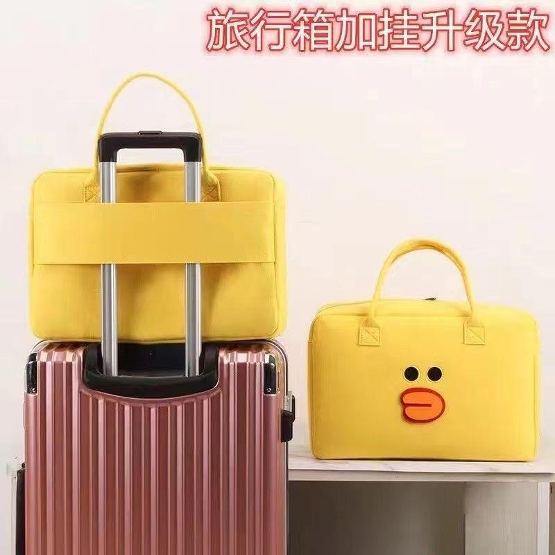Túi du lịch, chất liệu nỉ, túi lưu trữ hành lý, dung tích lớn, thích hợp cho các bà mẹ mang thai, túi du lịch cho chuyến công tác, túi Hành Lý, túi đựng đồ 0
