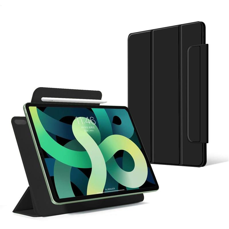 Magnetic Tablet Case, 1 Count Smart Foldable Magnetic Case, PU Leather Cover Case with Pencil Slot, Tablet Cover Cases Compatible with iPad 10th 3