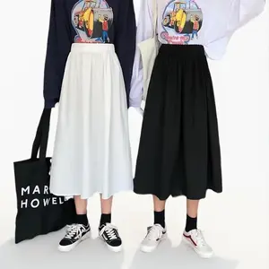 ROK POLOS 7/8 WANITA BASIC SKIRT A LINE  BASIC SKIRT PREMIUM  WANITA A-Line