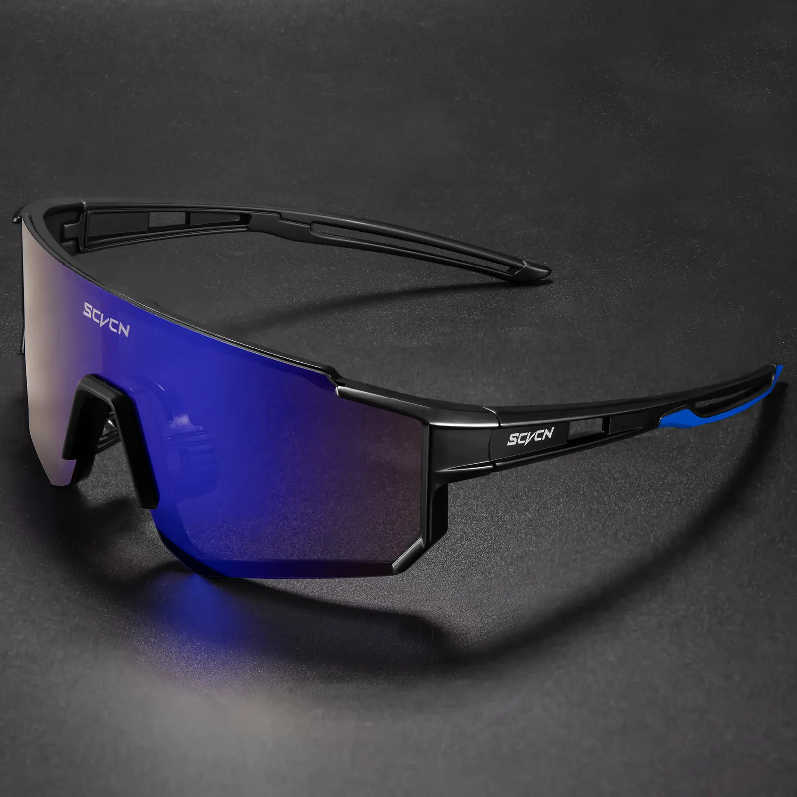 SCVCN Cycling Glasses Cycling Sunglasses UV400 Outdoor Accessories Bike Goggles MTB Dark Glasses Sports Eyewear Bicycle Cycling Equipment