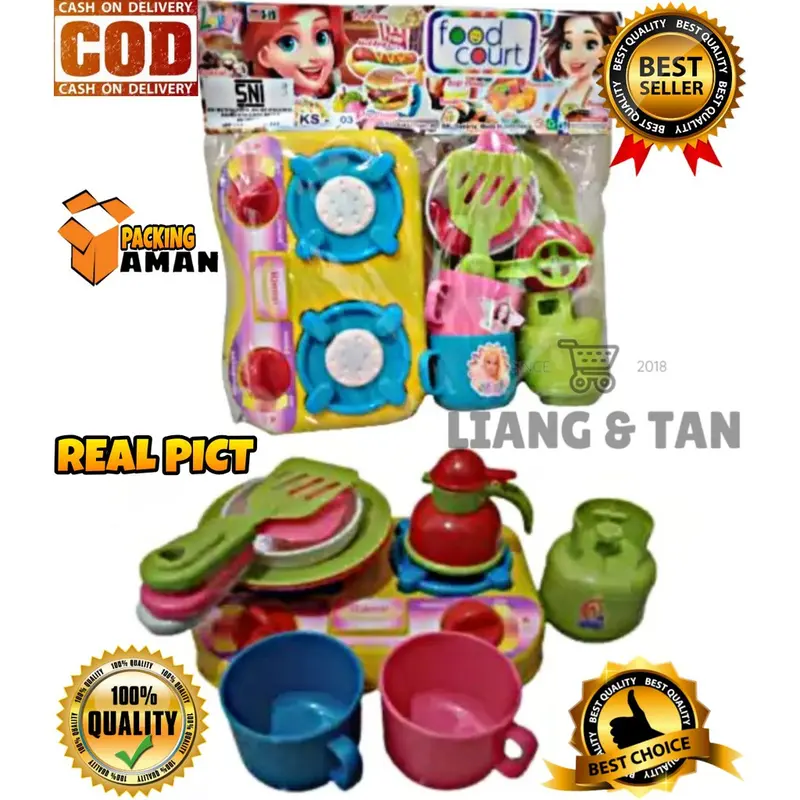 Mainan Kitchen Frozen Toys Masak Toddler Learning Shop Tokopedia