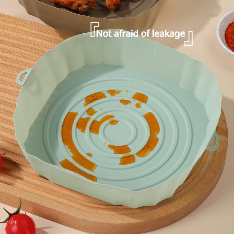 Product Introduction of 1pc Air Fryer Reusable Paper Liner Non-Stick Baking Paper Food Grade Parchment Paper Oil-Proof Kitchen Gadget Cooking Tool 26