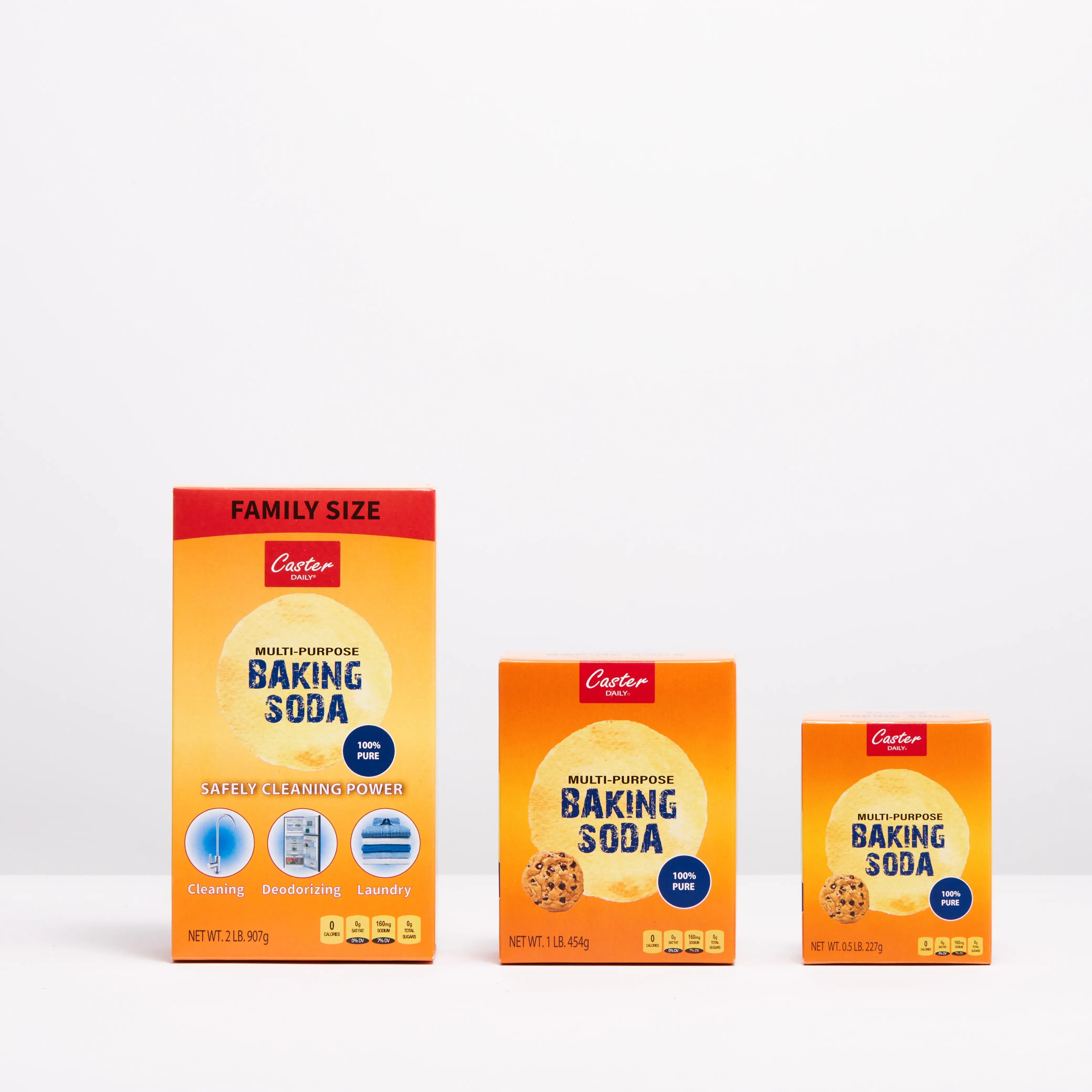Bột Baking Soda Caster Daily chính hãng Đa Năng Làm Bánh Tẩy Da Chết Làm Trắng Răng