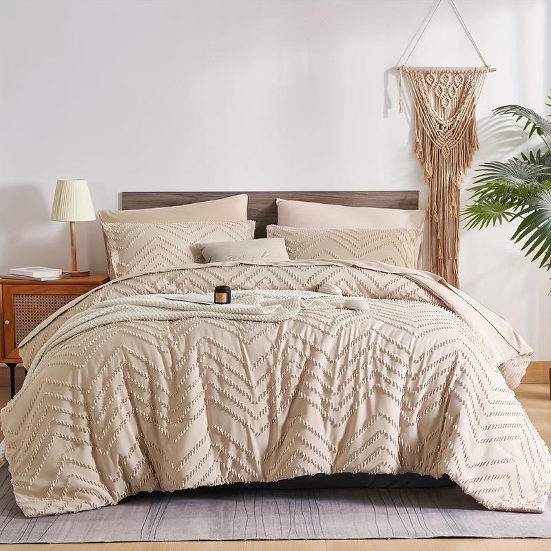 Queen multi chevron 7 buy piece comforter se