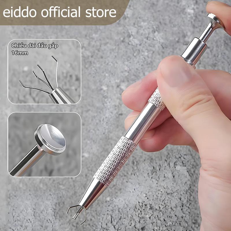 Kẹp gắp mút dặm ombre 4 chấu sử dụng làm ombre trang trí nail tiện lợi - Bút gắp mút dặm ombre - Kẹp mút Ombre 4 chấu trang trí móng tay