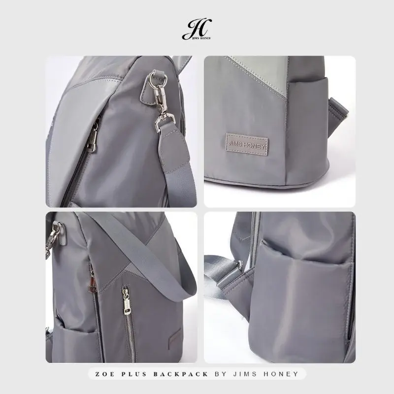 JIMS HONEY ZOE PLUS BAG tas ransel cewek anti air anti maling 1