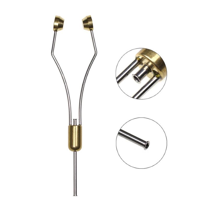 6pcs Fly Tying Tools Combo Kit Fly Tying Vise Bobbin Holder Threader Needle Whip Finisher Scissors 1