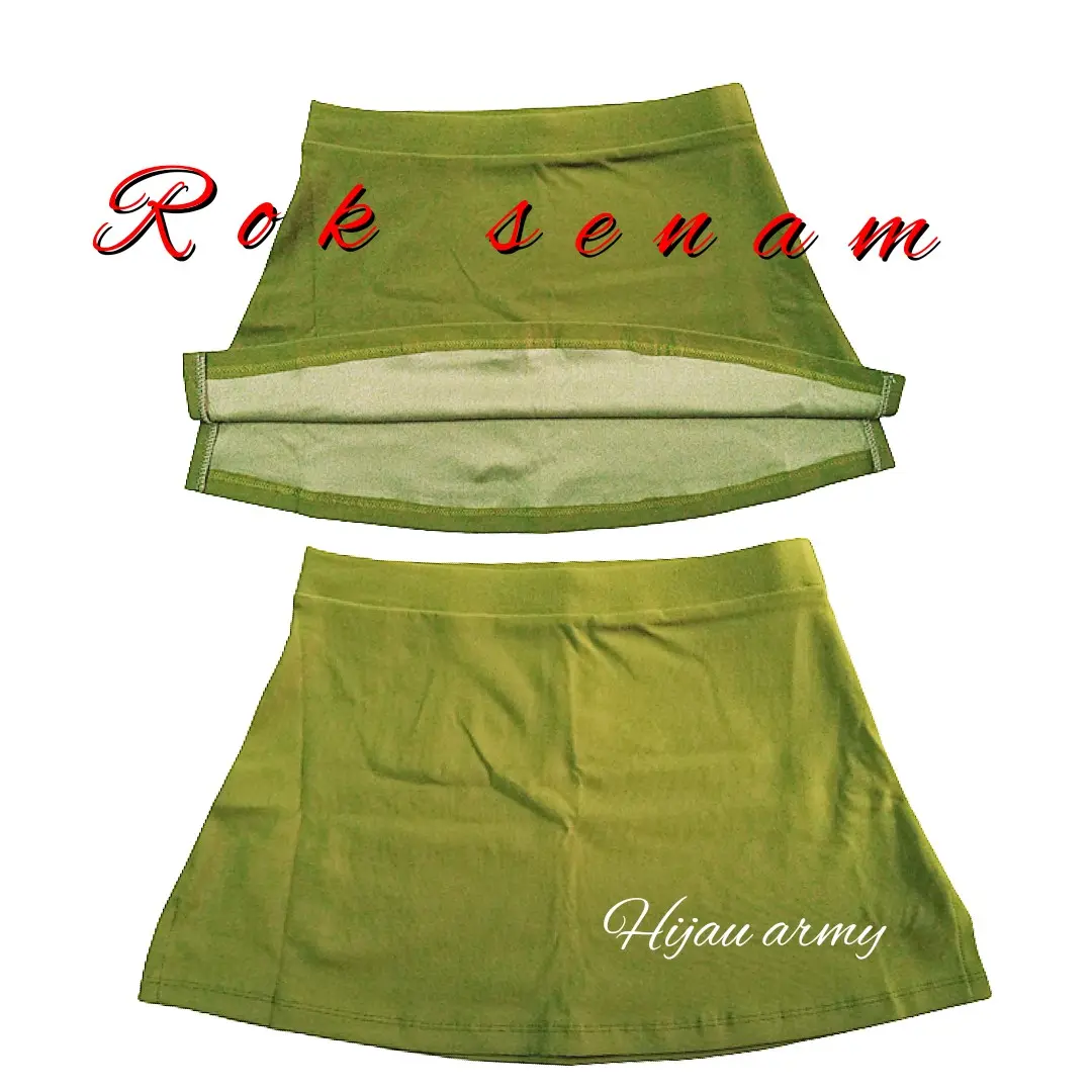 Rok senam wanita / Rok Olahraga senam Poliester Katun Sport