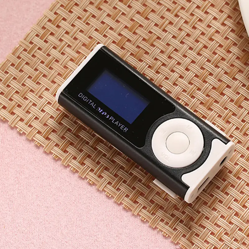 Máy Nghe Nhạc MP3 Cầm Tay Hàng Mới Về, Màn Hình LCD, Đầu Vào USB, Kiểu Kẹp Mini Mỏng, Hỗ Trợ Thẻ Micro SD TF, Máy Nghe Nhạc Thể Thao Điện Tử Kem 8