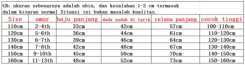 Product Introduction of Baju setelan anak perempuan bahan:katun-pakaian anak cewek 2-13th Celana Set Fashion 0