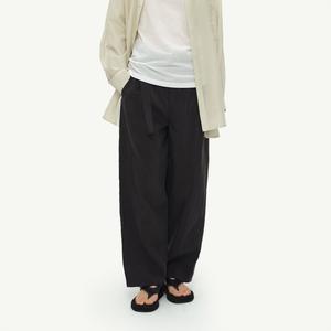 Luxurious Silk Corded Pants with Adjustable Fit