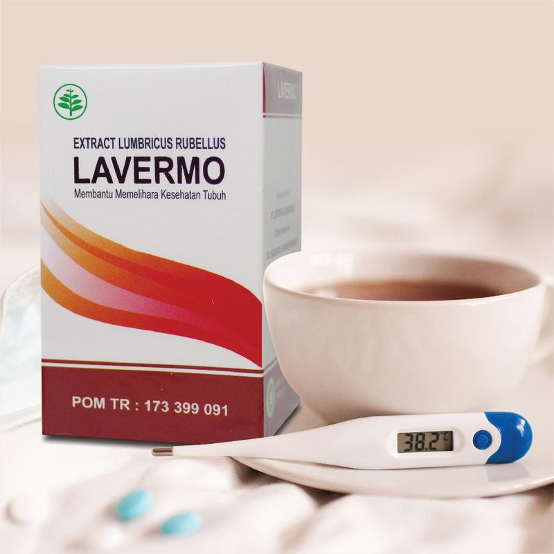 Lavermo Meredakan DEMAM Migrain Darah Tinggi Diabtes TBC Hipertensi - Extract Lumbricus Rubellus 1