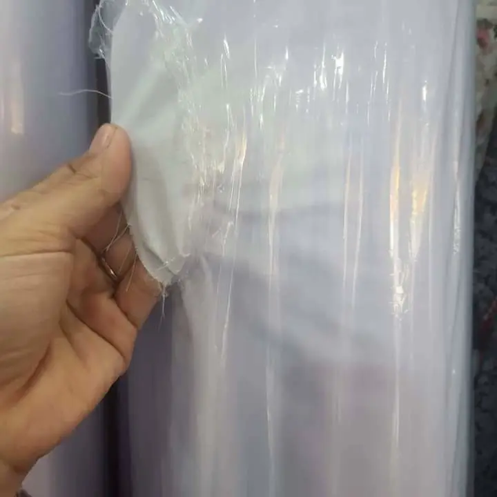 Vải kate silk trắng học sinh, sơ mi nam nữ công sở 4