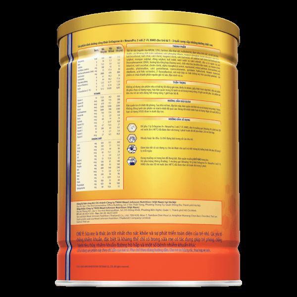 Sữa Enfagrow A+ số 3 (1-3 tuổi) 1700g 2flex 2