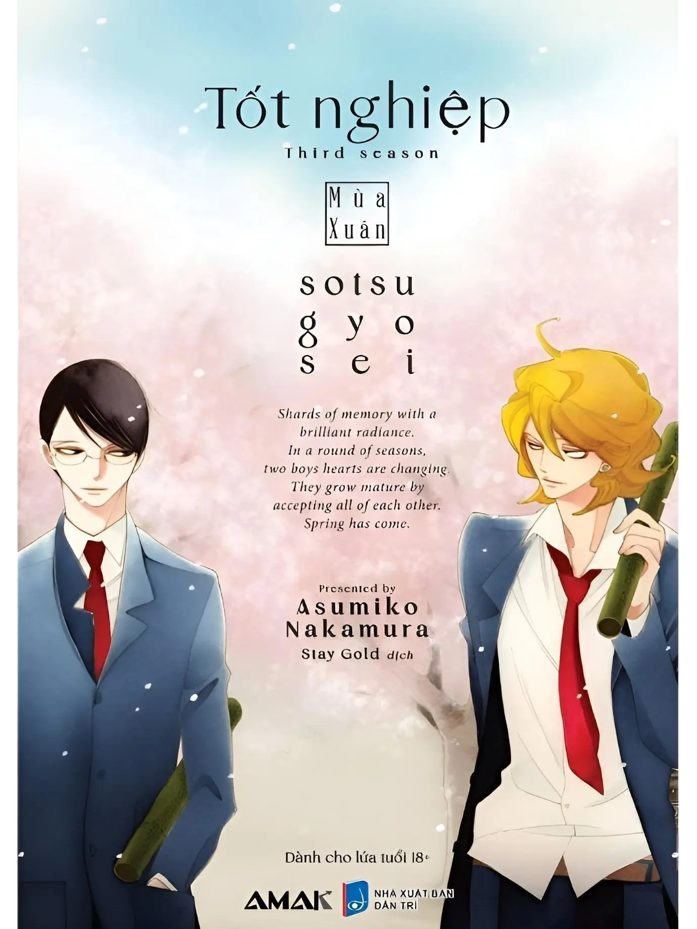 [Manga] Tốt Nghiệp - Mùa Xuân - Amak Books
