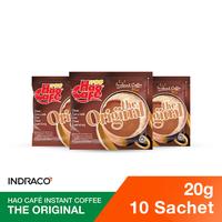 Gambar Hao Café Instant Coffee  The Original  (10 sachets x 20g) dari INDRACO Store Kab. Gresik 1 Tokopedia