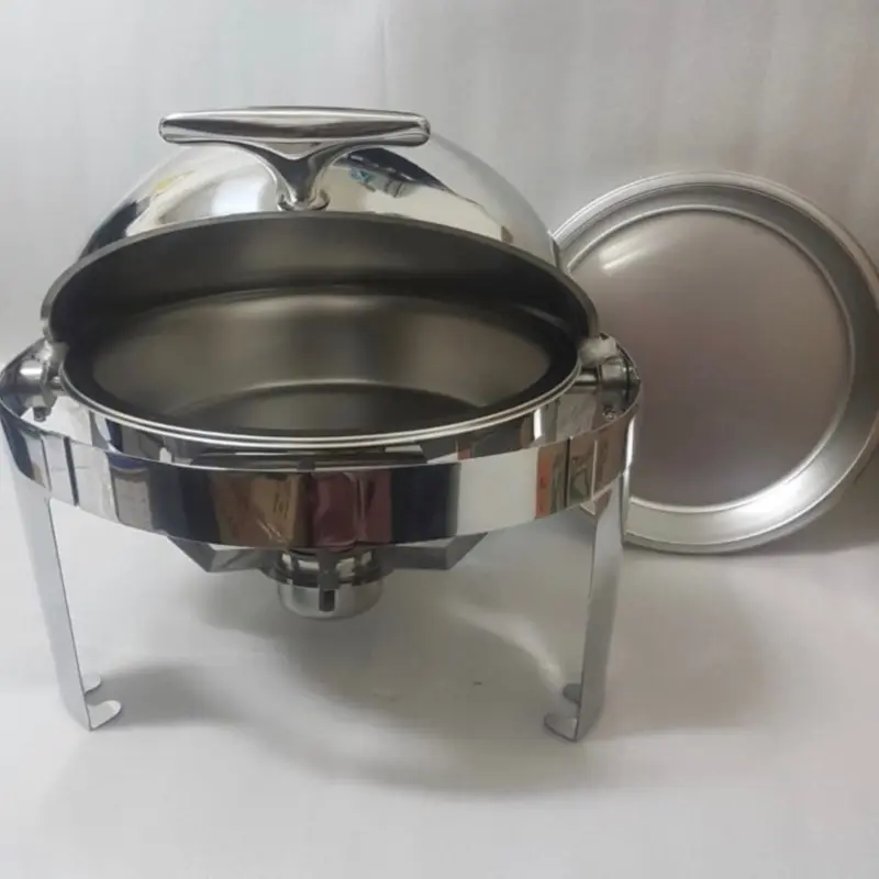 Roll Top Bulat Stainless 6 Liter - Prasmanan Roll Top 0