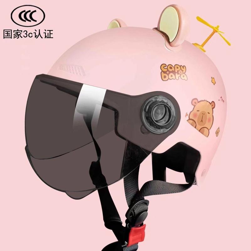 Mũ bảo hiểm trẻ em, Tiêu chuẩn quốc gia 3C được chứng nhận, dành cho bé trai và bé gái từ 2-15 tuổi, Thích hợp cho tất cả các mùa, Mũ bảo hiểm xe đạp Điện mũ bảo hiểm an toàn dễ thương mùa hè, được bán tại cửa hàng vào năm 2025 2
