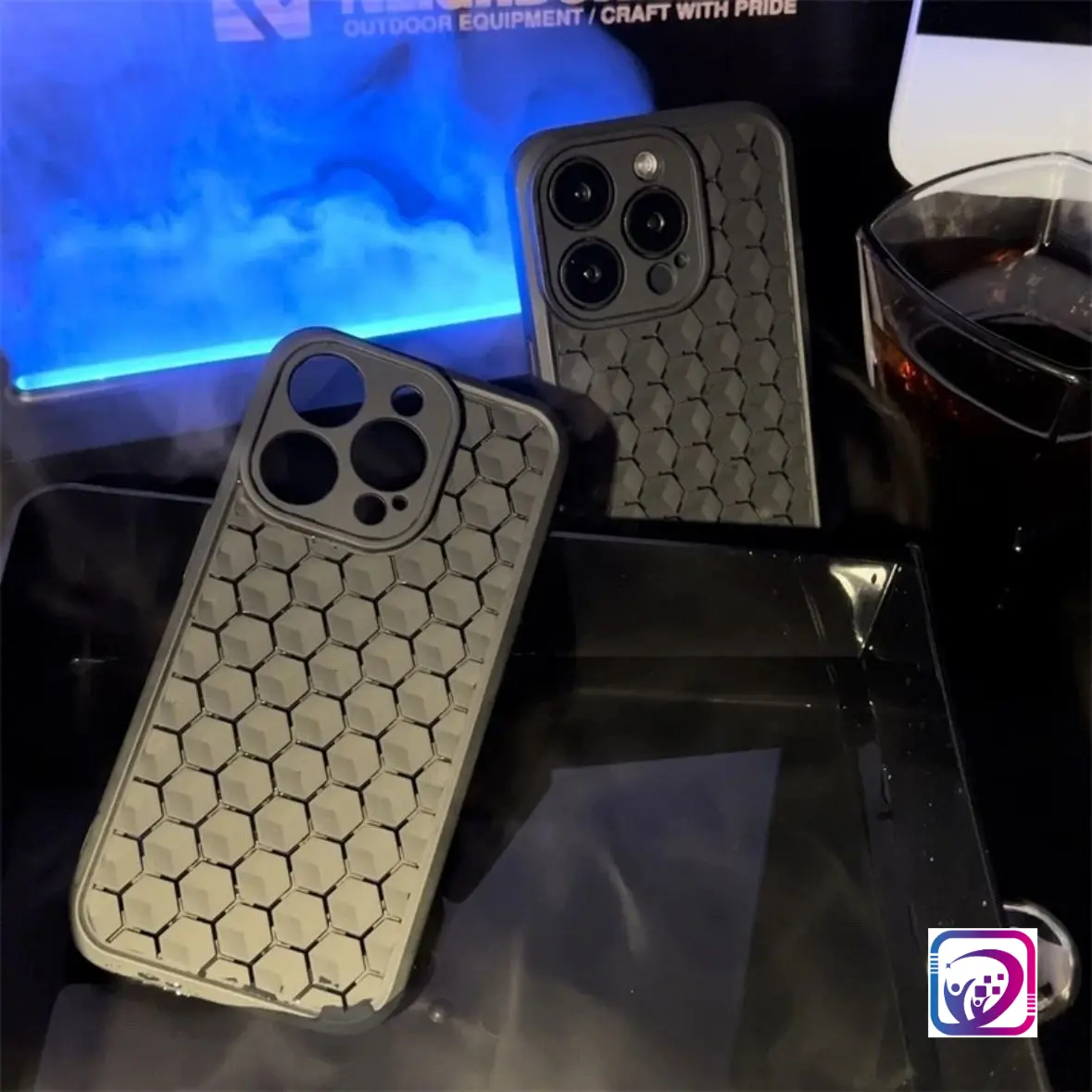Honeycomb Heat Dissipation Case for Apple Mobile Phone 16/15/14promax Soft Case 12/11Pro Stylish Summer 14Pro