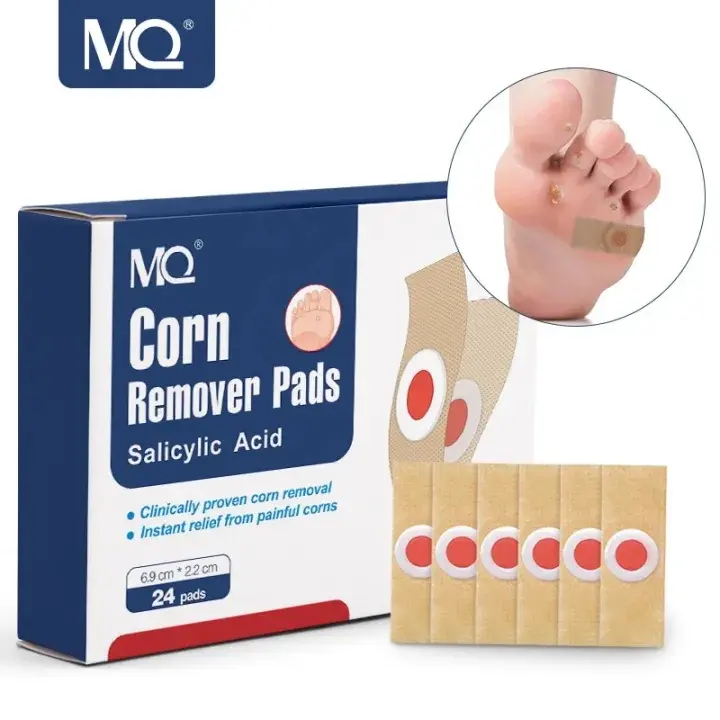 24PCS CORN REMOVAL PATCH - Koyo Kaki Ampuh Plester Penghilang Kutil Kapalan Mata Ikan Kapalan Corn Patch Removal Obat Kutil Kapalan Mata Ikan Kaki/Plester Penghilang Kutil Mata Ikan 1