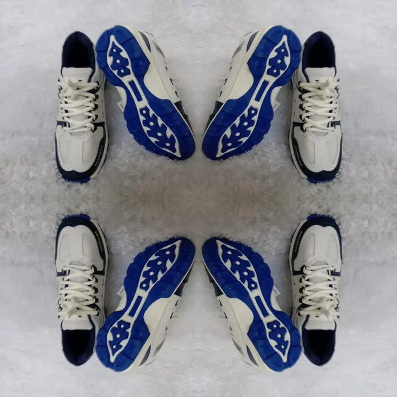 SEPATU HIKING / SEPATU GUNUNG PARAMOUNT BECKHAM PENDEK PUTIH BIRU / SEPATU TRACKING / SEPATU MENDAKI ZELDASTORE67 3