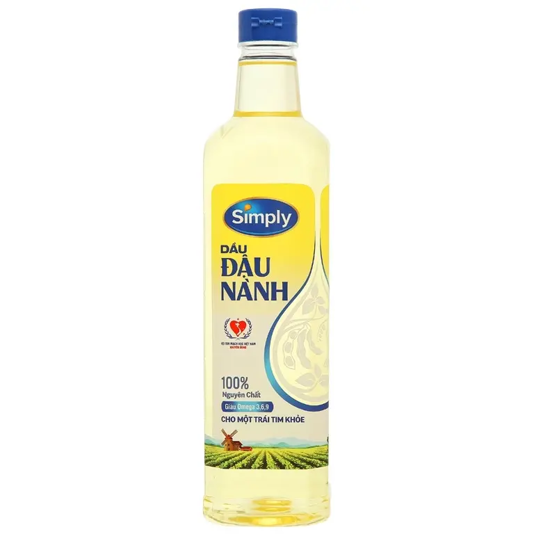 Combo 3 Chai Dầu Simply 1L Dầu Ăn 1