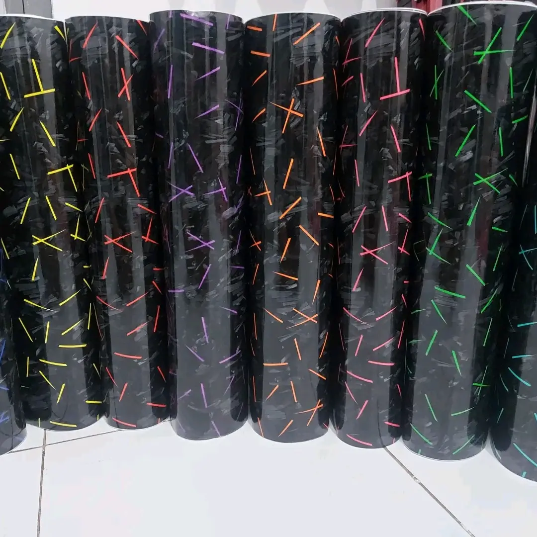 Sticker Carbon Forged  Stiker Motor Accessories Motorcycle