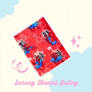 Sarung Bantal dan Guling Anak Karakter uk 30x55 Katun Premium