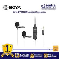 Gambar Boya BY-M1DM Dual Lavalier Microphone Clip On - BYM1DM dari Sentra Digital Kota Surabaya 3 Tokopedia