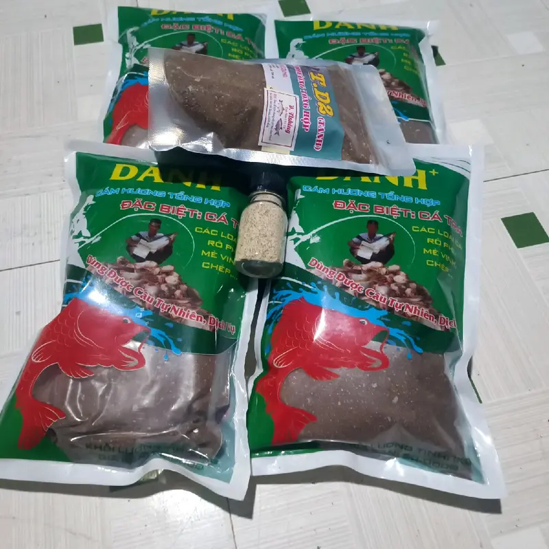 combo 4500g cám tặng 1 tơ nhện#tơnhện#trạngtháimồicâu#bộttaorong Đi Câu Fishing Bắt Cá Câu Cá Fish 6