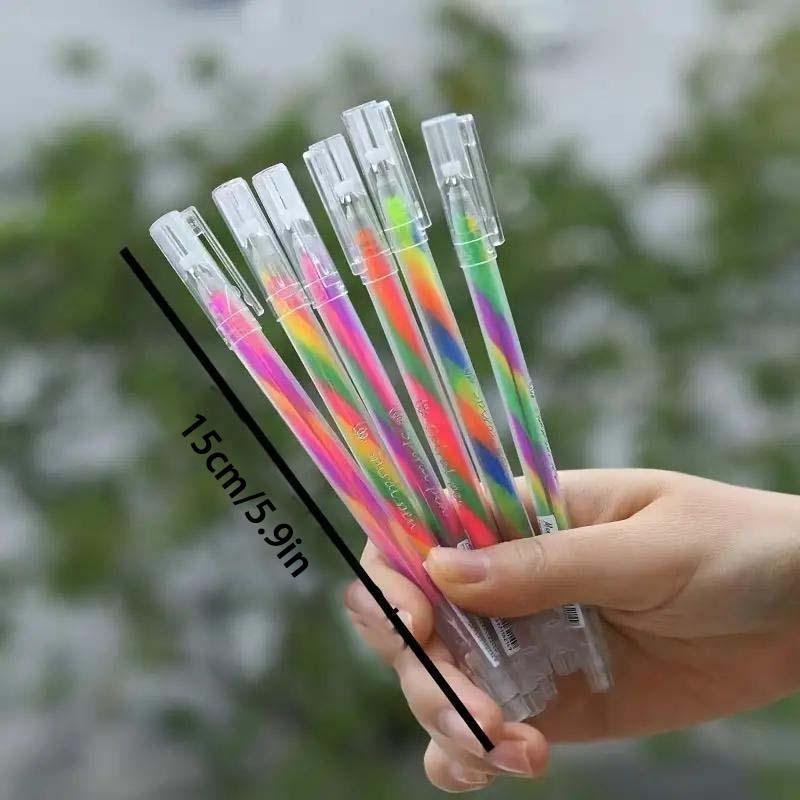Product Introduction of Metal Pen, 6 Counts/box Cute Pen Buckle,  Journal Diary Accessories, Fixed Pen Clip, Stationery Accessories 1