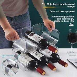 Giá Để Cốc Nước Acrylic, Trong Suốt, Nhiều Tầng, Giá Để Đồ Có Thể Xếp Chồng, Thích Hợp Cho Chai Nước, Để Bàn Tại Nhà, Giá Để Cốc Cách Nhiệt, Giá Để Rượu, [Q-Men]