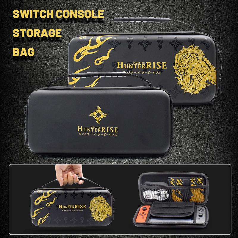 Product Introduction of Tas Pouch For Nintendo Switch Monster Hunter Rise splatoon 3 pokemon scarlet violet 8
