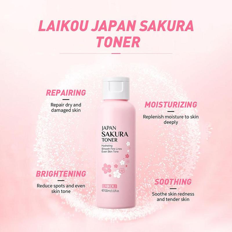 Product Introduction of Sakura Toner Shrinks Pores And Softens Toner Hydrating And Moisturizing Delicate Moisturizing Skin Hydrating 100ml 31