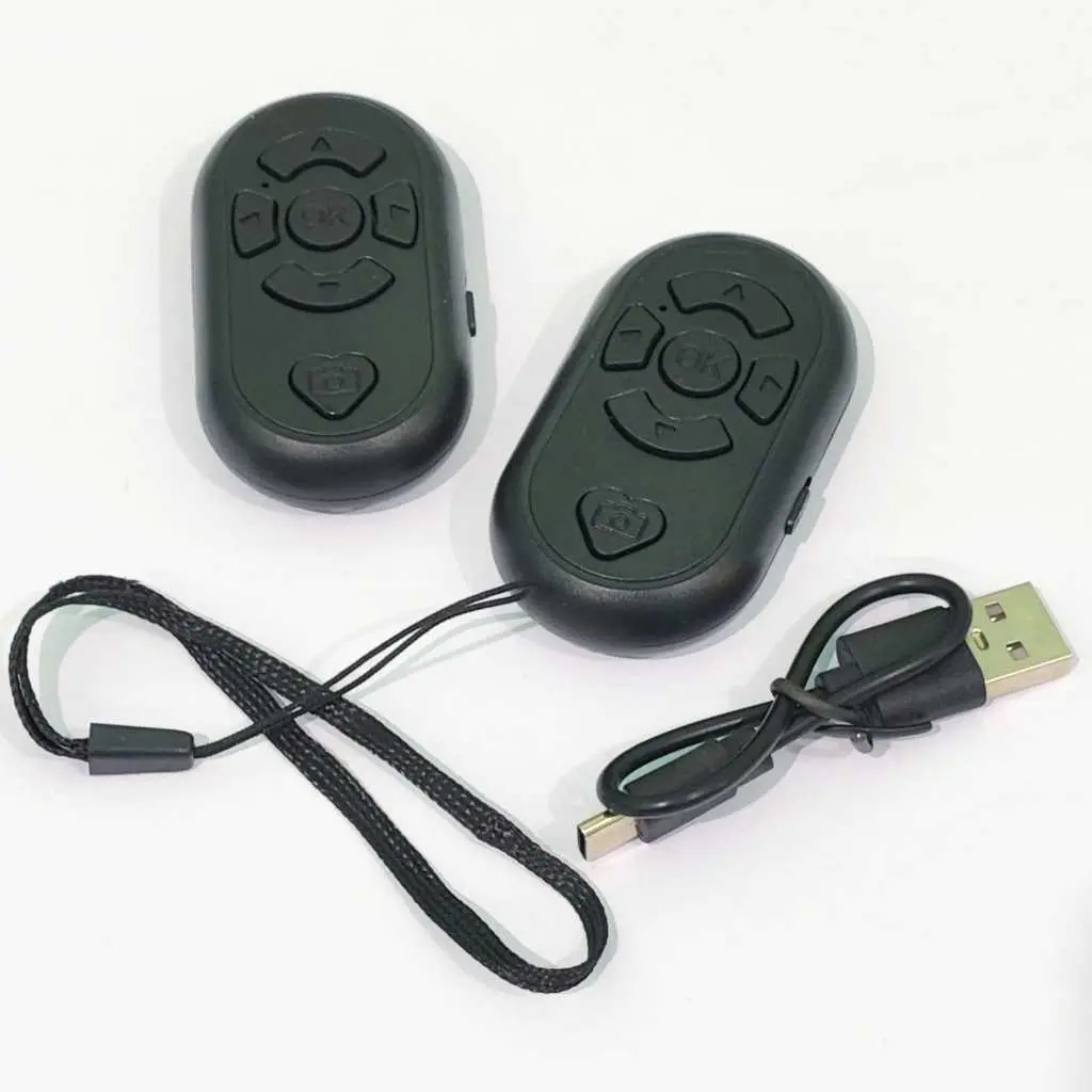 Remote Bluetooth Remot Shutter Multi Function With Re-Charging DLL329 Tripod Handphone Tongsis Wireless