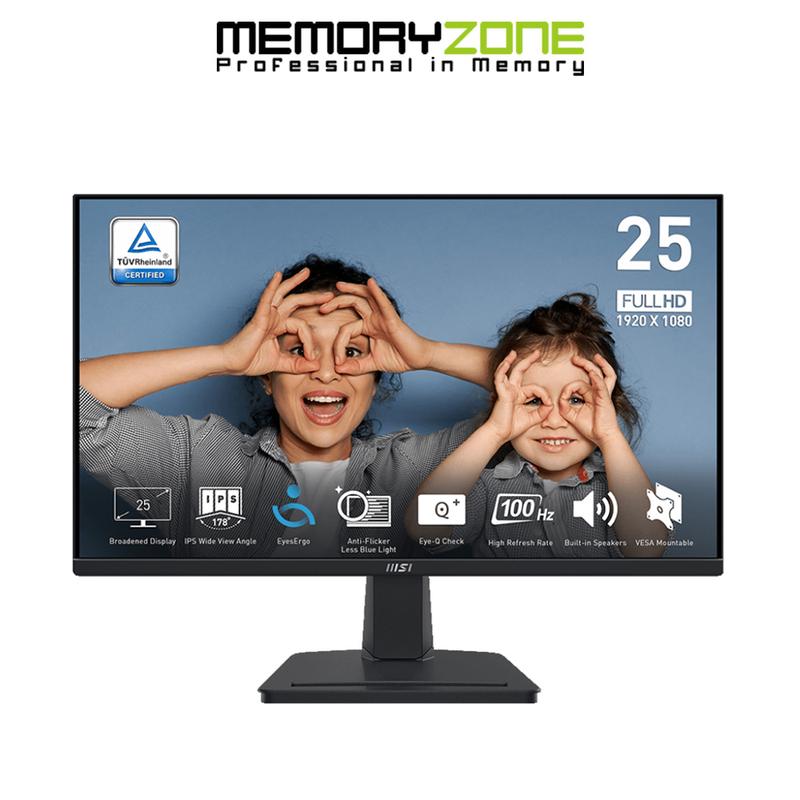 Màn hình MSI PRO MP251 24.5 Inch IPS 100Hz PRO-MP251