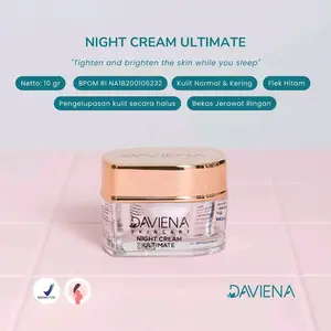 NIGHT CREAM ULTIMATE GOLD | DAVIENA SKINCARE Pencerah
