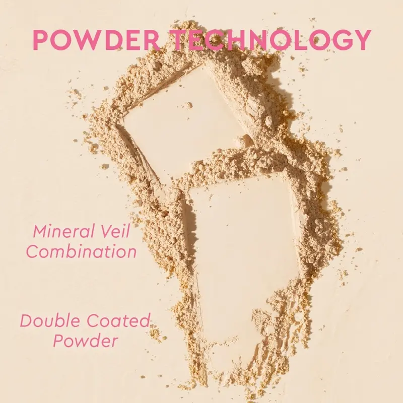 Glad2Glow Perfect Blurring Powder Foundation two way cake Bedak 4
