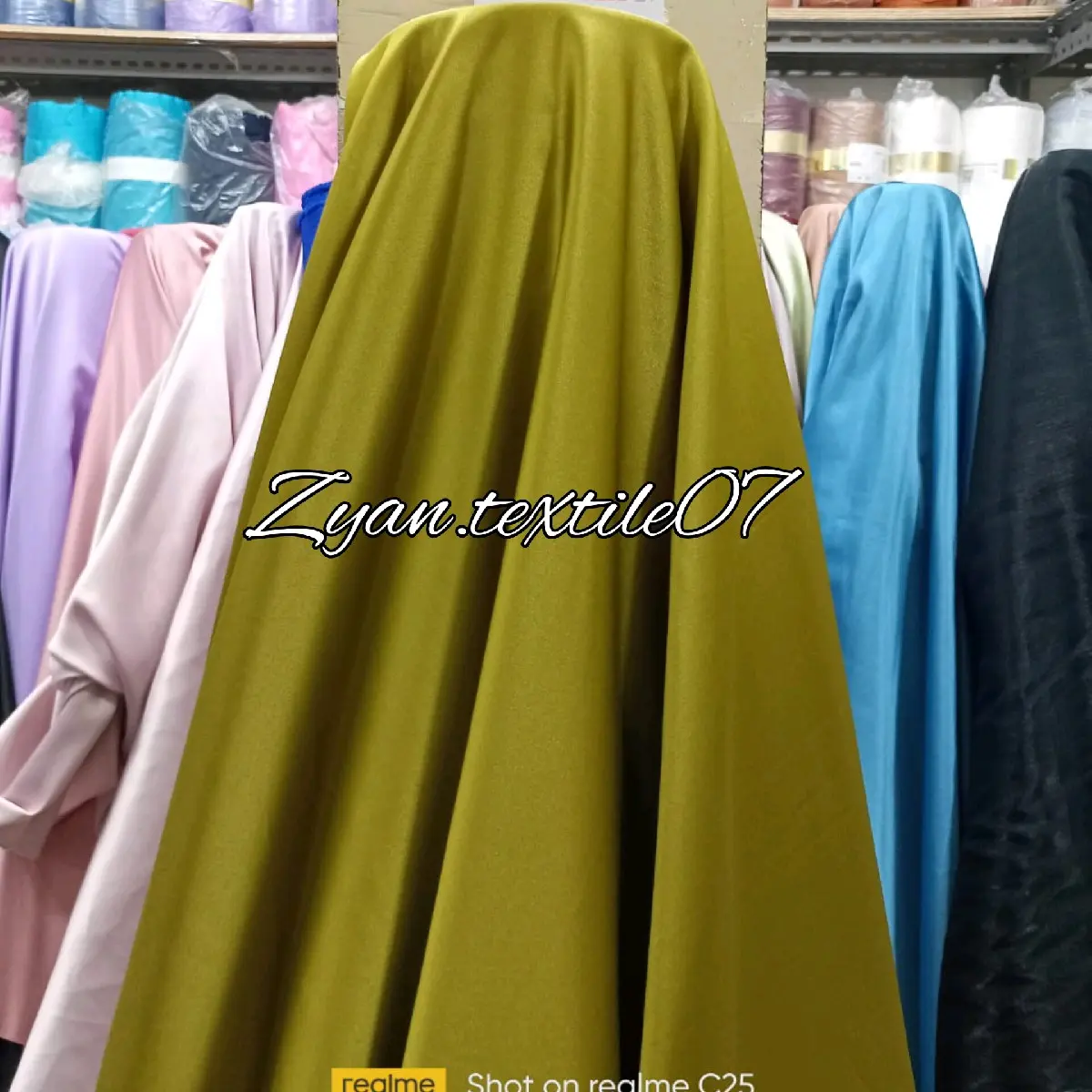 Kain Bahan Roberto Cavalli / Roberto Cavalli Originall / Harga Meteran Satin